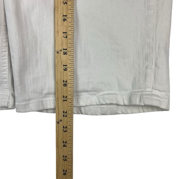Nine West Jeans Astor Boyfriend Shorts Womens Size 14 White - Picture 10 of 13